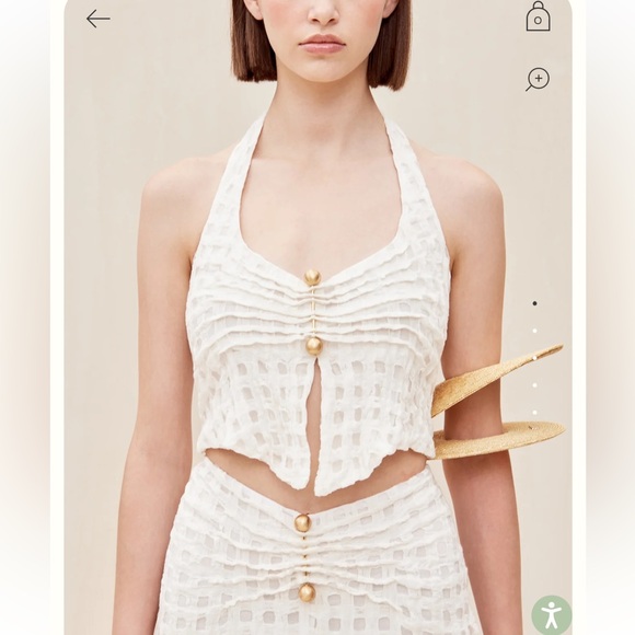 NWT Cult Gaia Ellin Top (XS) - Picture 2 of 8